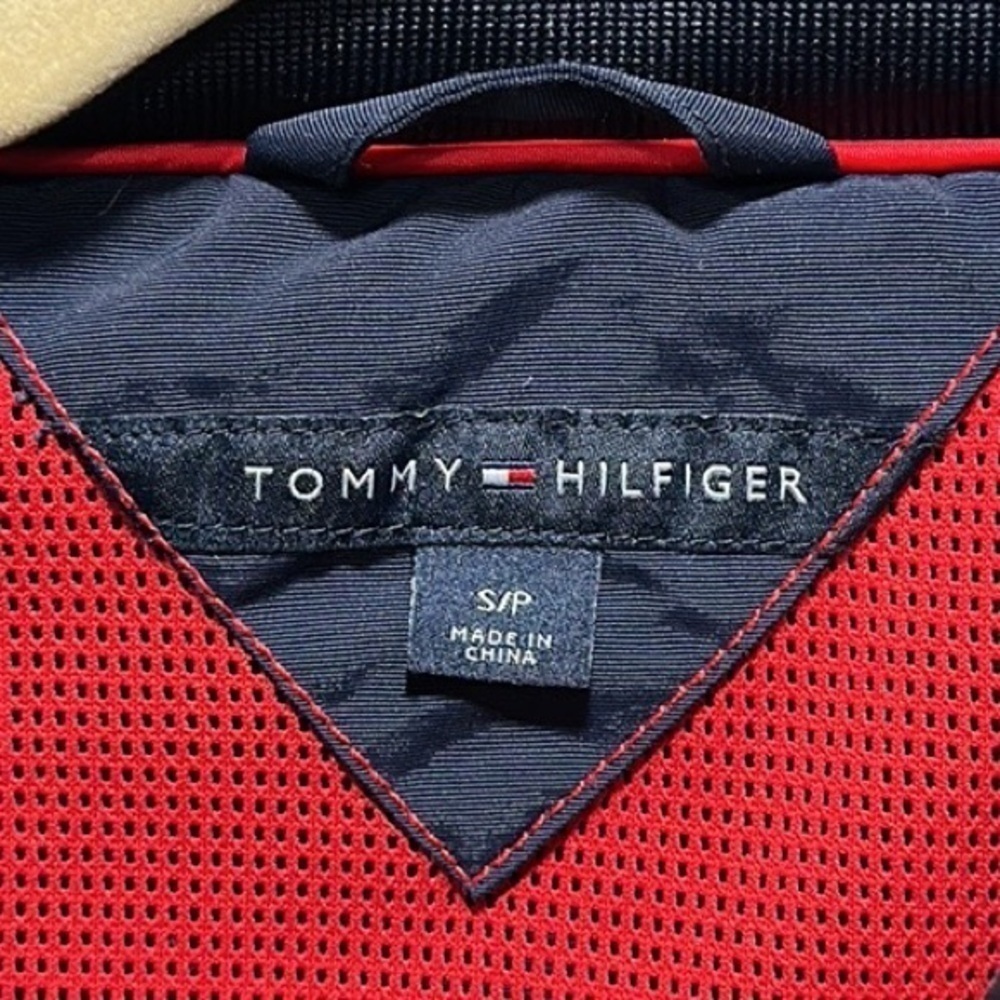 TOMMY HILFIGER Navy Blue Coat - Small - Picture 10 of 12